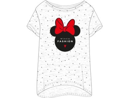 Dámské maxitriko MINNIE krátký rukáv šedé