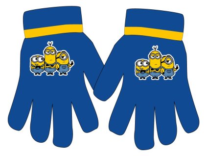 Chlapecké rukavice MIMONI modré