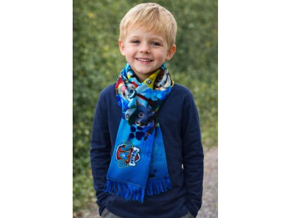 Šála TLAPKOVÁ PATROLA chlapecká polar
