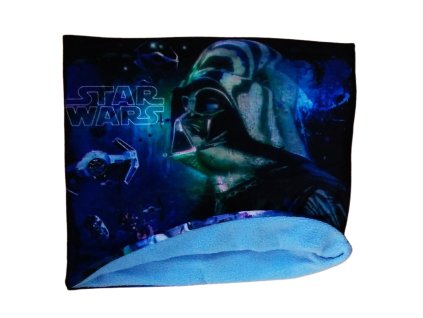 Dětský nákrčník STAR WARS podšití polar fleece modré