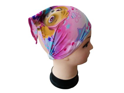 59569 satek tlapkova patrola poly divci ruzovy