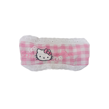 Čelenka HELLO KITTY bavlna růžová