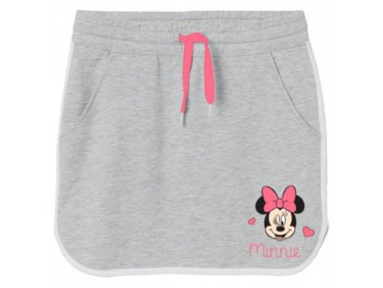 Dívčí sukně MINNIE MOUSE šedá (Barva Šedá, Velikost 104)