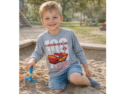 Chlapecké tričko CARS dlouhý rukáv