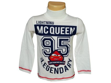 Chlapecký rolák CARS krémový