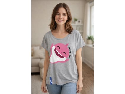 Dámské tričko BABY SHARK krátký rukáv