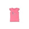 Dívčí tričko LEMON BERET krátký rukáv s kolem růžové (Barva Růžová, Velikost 104/110)