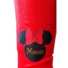 Dívčí legíny MINNIE holografické červené (Barva Červená, Velikost 104)