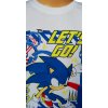 Chlapecké tričko SONIC LET´S GO krátký rukáv bílé (Barva Bílá, Velikost 104)