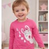 Dívčí tričko VENERE LAMA dlouhý rukáv