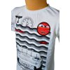 chlapecke-tricko-cars-lightning-mcqueen-kratky-rukav-bile