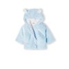 Kabátek kojenecký chlupatý s podšívkou, Minoti, babyprem 28, modrá (Varianta 68/74)