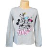 Dívčí tričko MINNIE Disney parta dlouhý rukáv šedé