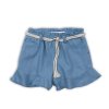 Kraťasy dívčí s volánky, Minoti, Lemdrop 6, modrá (Varianta 104/110)