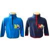 Chlapecká mikina MIMONI zip u krku polar fleece