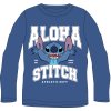 Chlapecké tričko LILO&STITCH Aloha dlouhý rukáv modré