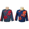 Chlapecké tričko SPIDERMAN s červenými lampasy dlouhý rukáv