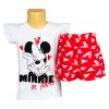 Pyžamo MINNIE krátké dívčí bíločervené (Barva Bíločervená, Velikost 104)