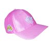Dívčí kšiltovka TLAPKOVÁ PATROLA SKYE s perforací neonově růžová