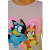 Dívčí tričko BLUEY dlouhý rukáv růžové (Barva Růžová, Velikost 110)