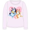 Dívčí tričko BLUEY dlouhý rukáv růžové