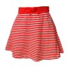 Dívčí sukně WENDEE s proužky červená (Barva Červená, Velikost 116)