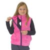 vesta dívčí chlupatá se stojáčkem, Pidilidi, PD1140-03, růžová - 86/92 (Varianta 86/92)