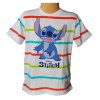 Chlapecké tričko LILO&STITCH krátký rukáv bílé s proužky