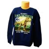 Chlapecká mikina JURSKÝ SVĚT T-Rex přes hlavu modrá