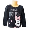 Dívčí tričko MINNIE zasněná dlouhý rukáv šedé tmavé