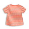 Tričko dívčí s krátkým rukávem, Minoti, 2SLUBT18, oranžová (Varianta 128/134)