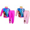 Dívčí tepláková souprava ODVÁŽNÁ VAIANA na zip růžová