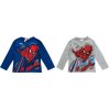 Chlapecké tričko SPIDERMAN blesky dlouhý rukáv (Barva Modrá, Velikost 98)