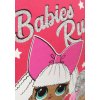 Dívčí šaty L.O.L. babies run the world (Barva Růžová, Velikost 104)