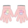 Dívčí rukavice PEPPA PIG prstové růžové