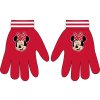 Dívčí rukavice MINNIE prstové červené