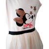 Dívčí šaty MINNIE s hvězdami tylové růžové (Barva Růžová, Velikost 104)
