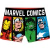 Chlapecké plavky AVENGERS boxerky červené