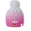 divci-cepice-minnie-s-bambuli-zimni-ruzovobila