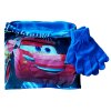 Chlapecký set nákrčník a rukavice CARS polar fleece modrý