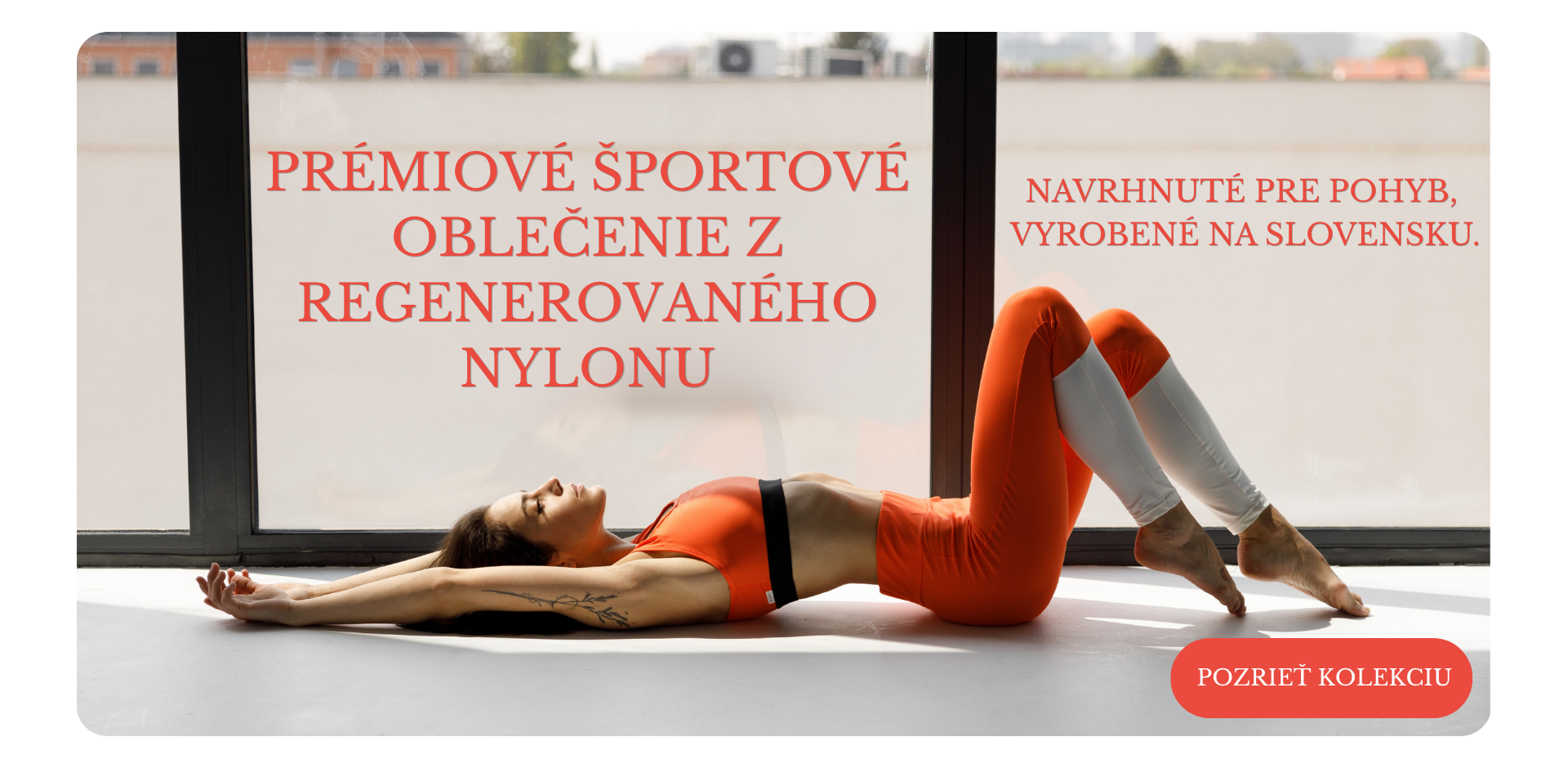 Dámske ekologické oblečenie z prémiového regenerovaného nylonu