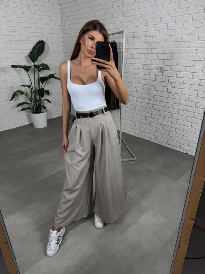 Kalhoty ADELA (Barva Šedá)