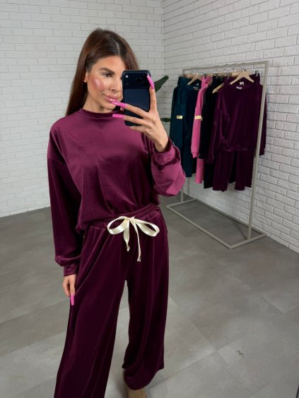 Souprava BENOR rozšířená bordová