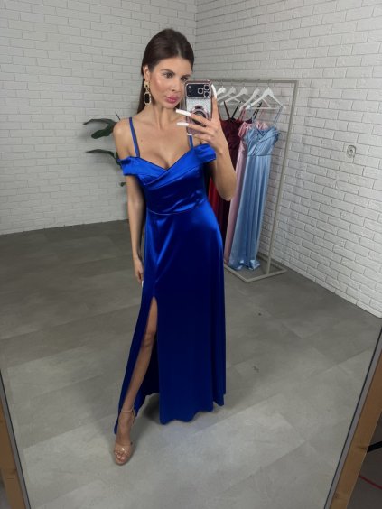 Šaty AURORA královsky modré