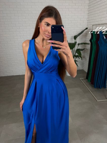 Šaty NARLA královsky modré