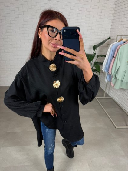 Košile ADAM černá