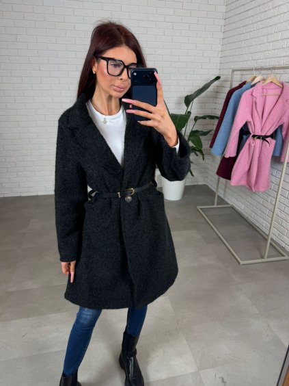 Kabát NOMER černý