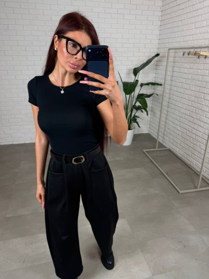 Kalhoty MALON černé