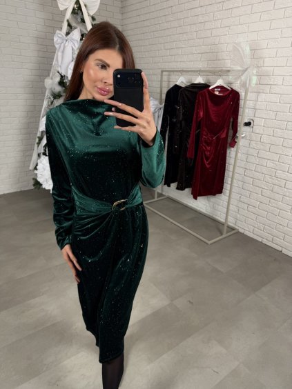 Šaty MATOL smaragdové