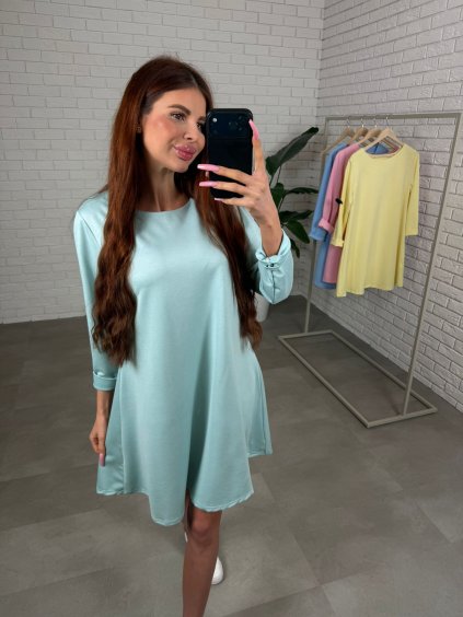 Šaty NOMAR mentolová